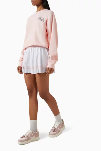 Health Script Sweatshirt in Cotton
