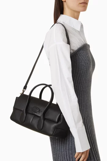 Small Di Reverse Flag Bag in Leather
