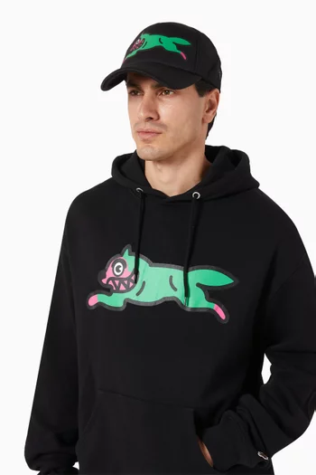 Running Dog Trucker Hat in Mesh