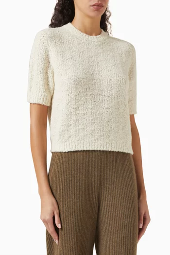 Folecchio Sweater in Cashmere-silk Knit