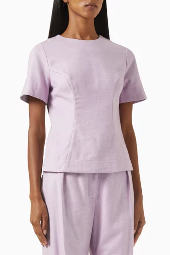 Structured T-shirt