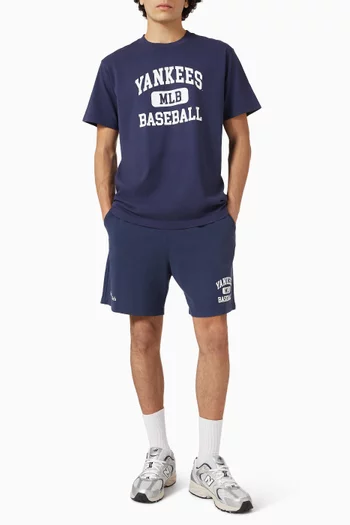 Yankees Ivy Gym Shorts in Cotton