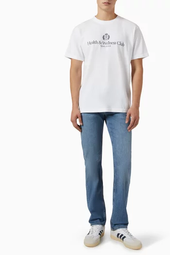 H&W Crest T-shirt in Cotton
