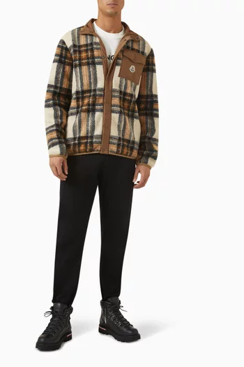 Plaid Teddy Jacket