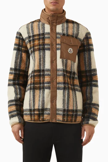 Plaid Teddy Jacket