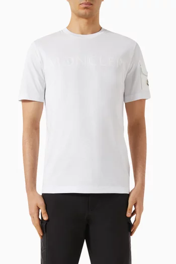 Logo T-shirt in Cotton Jersey