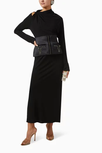 The Gouna Gown with Duchess Belt