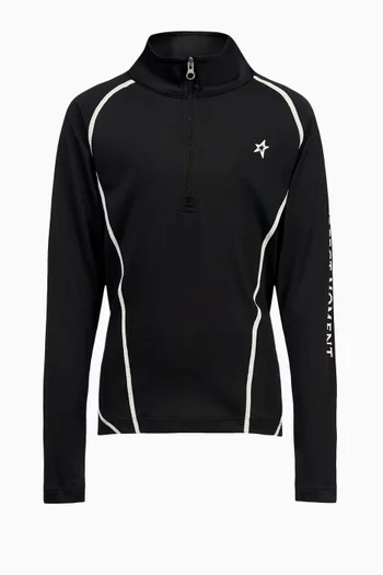 Thermal Half Zip Top