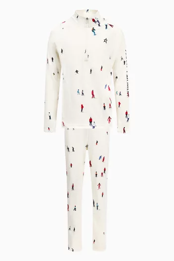 Thermal Half Zip Top