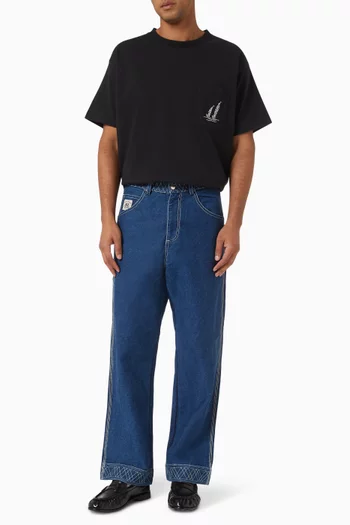Recreation Sails Pocket T-shirt in Cotton