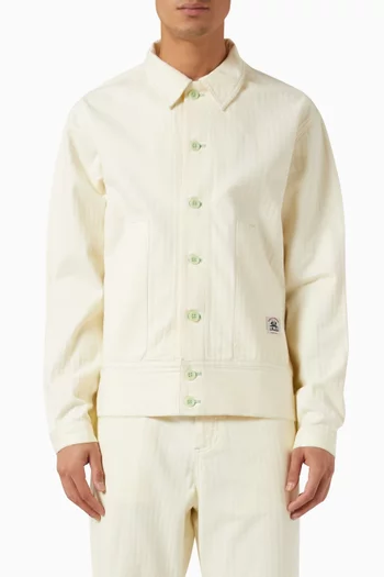 Greenskeeper Knolly Brook Jacket in Herringbone Twill