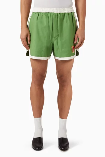 Italia Gym Shorts in Cotton