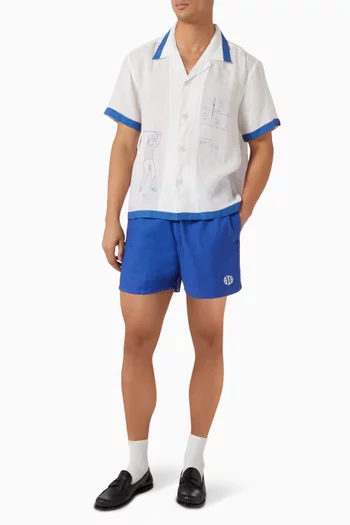 Field Shorts in Cotton Twill