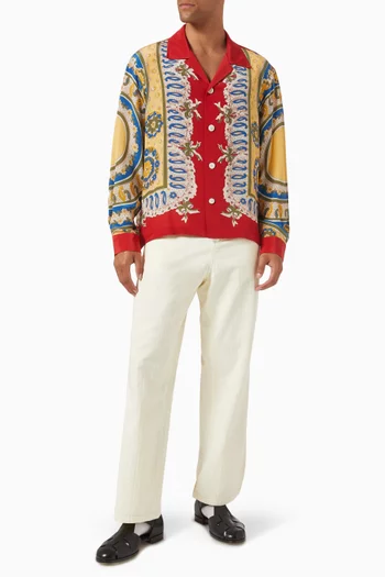 Bricolage Shirt in Silk