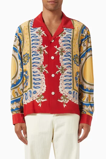 Bricolage Shirt in Silk