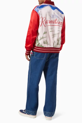 Postcard Rally Jacket in Viscose Blend
