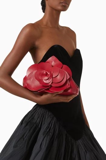 Rendez-Vous Clutch Bag in Leather