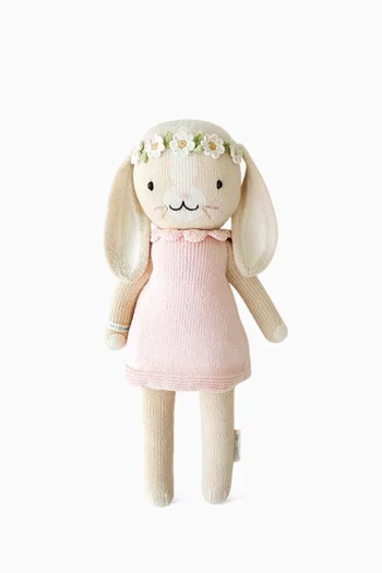 Little Hannah The Bunny Soft Toy in Cotton