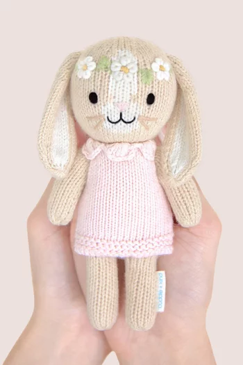 Tiny Hannah The Bunny Soft Toy in Cotton