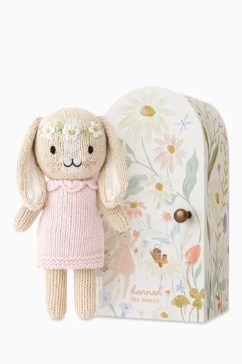 Tiny Hannah The Bunny Soft Toy in Cotton