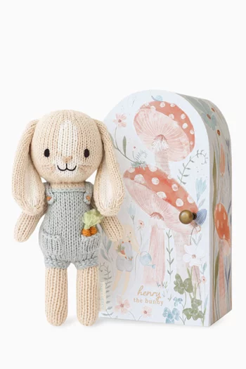Tiny Henry The Bunny Soft Toy in Cotton