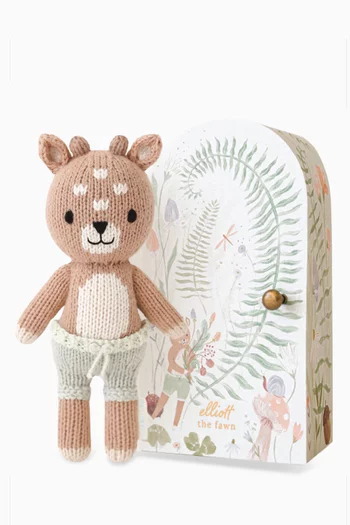 Tiny Elliott The Fawn Soft Toy in Cotton