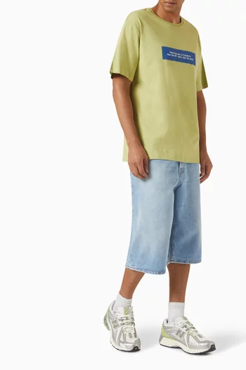 Saturdays Block T-shirt in Cotton