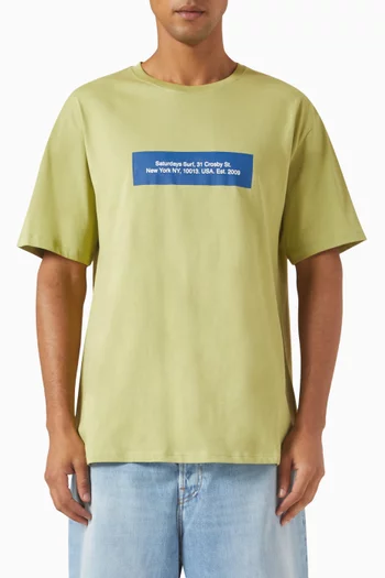 Saturdays Block T-shirt in Cotton