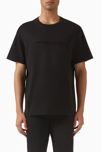 Embossed-logo T-Shirt in Cotton