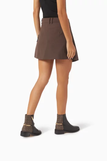 Carlisle Logo Booties in Leather