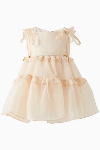 Ruffle Flared Dress