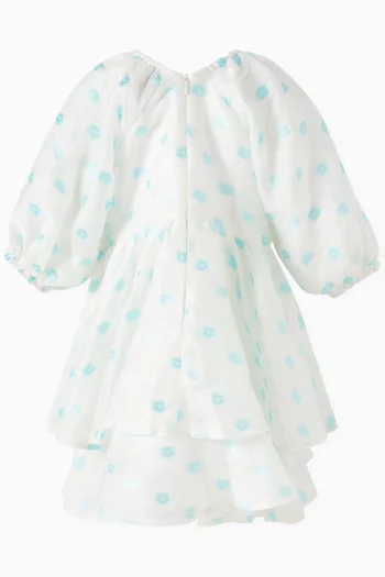 Floral Print Layered Dress