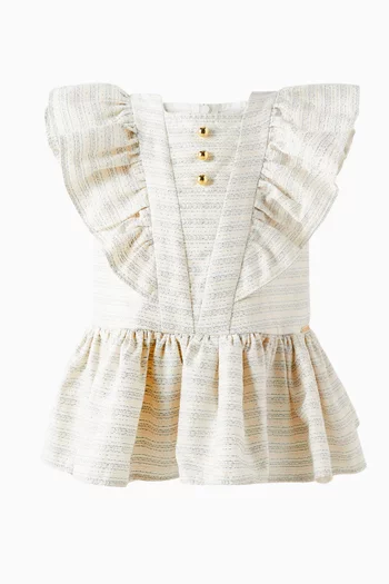 Striped Flared Dress