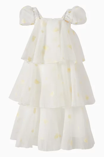 Layered Ruffle Dress