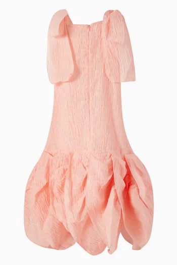 Petal Ruffle Layered Dress