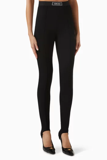 90s Stirrups Leggings in Viscose Blend