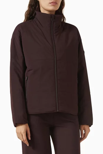 Canyon Insulated Jacket in Stretch Woven-fabric