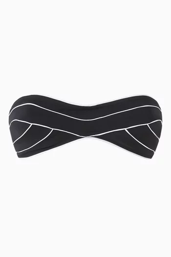 Deco Bikini Top in Stretch ECONYL®