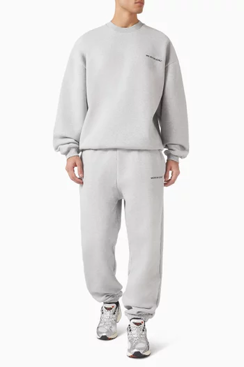 Uniform Jogging Pants in Cotton-blend