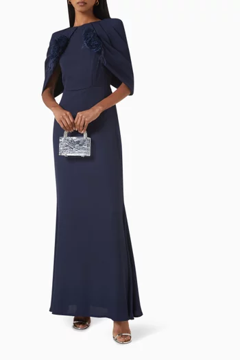 Draped Maxi Dress