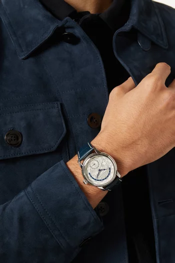 Classic World Timer Automatic Watch, 42mm