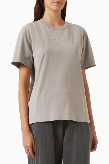 Blade Logo-embossed T-shirt in Cotton-jersey