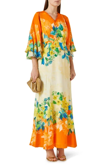 Printed Maxi Dress