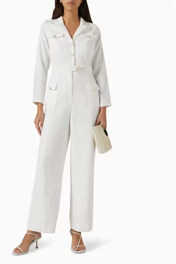 Lilly Jumpsuit in Crepe