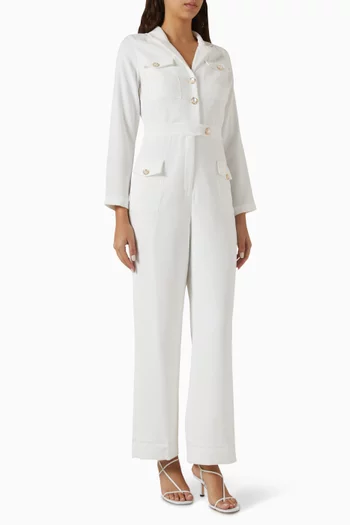 Lilly Jumpsuit in Crepe