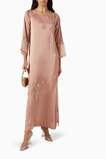 قفطان كريب مطرز