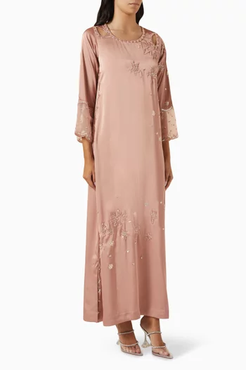 قفطان كريب مطرز