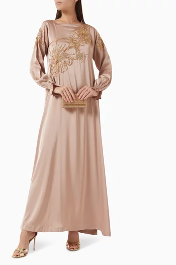 قفطان كريب مطرز