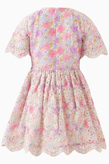 Broderie Anglaise Embroidered Dress