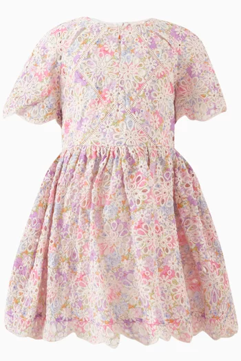 Broderie Anglaise Embroidered Dress